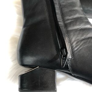 Alexander Wang cut out heel booties